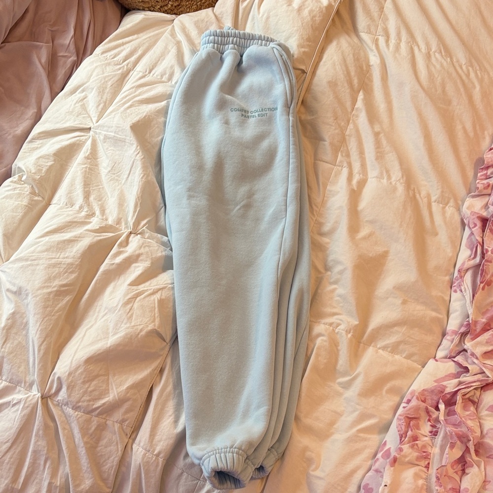 Kids Light Blue Pastel Comfrt pants
